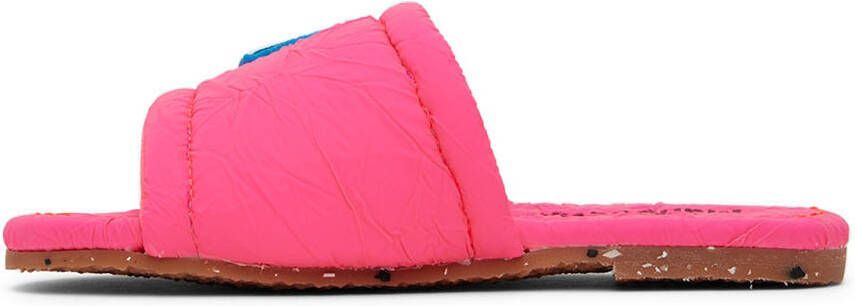 Maison Mangostan Kids Pink Sandia Slides