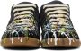 Maison Margiela Black & Multicolor Paint Drop Replica Sneakers - Thumbnail 2