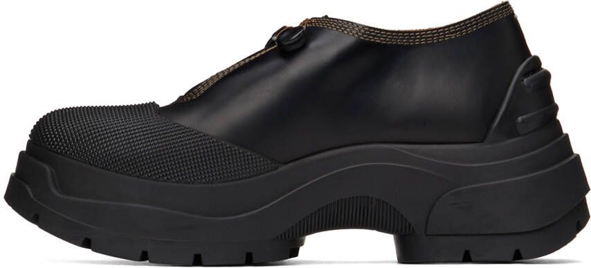 Maison Margiela Black Chunky Oxfords