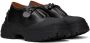 Maison Margiela Black Chunky Oxfords - Thumbnail 4