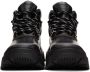 Maison Margiela Black Leather Lace-Up Boots - Thumbnail 2