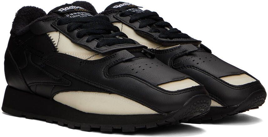 Maison Margiela Black Reebok Classics Edition 'Memory Of' Sneakers