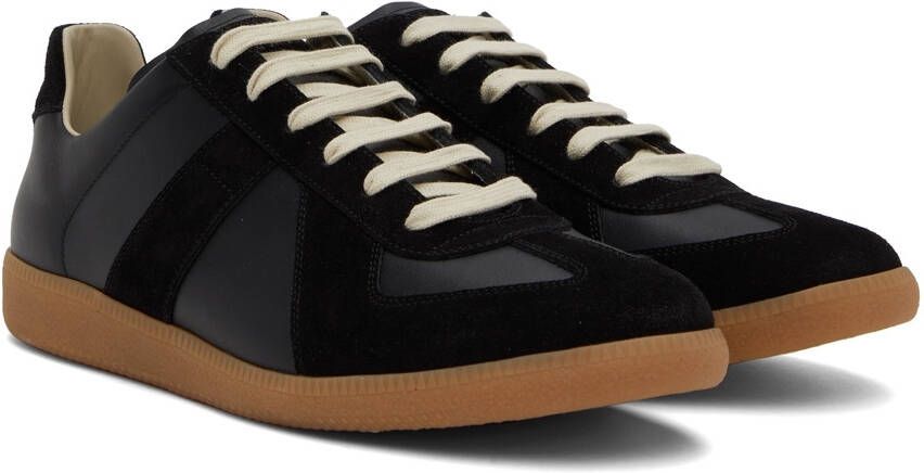 Maison Margiela Black Replica Sneakers