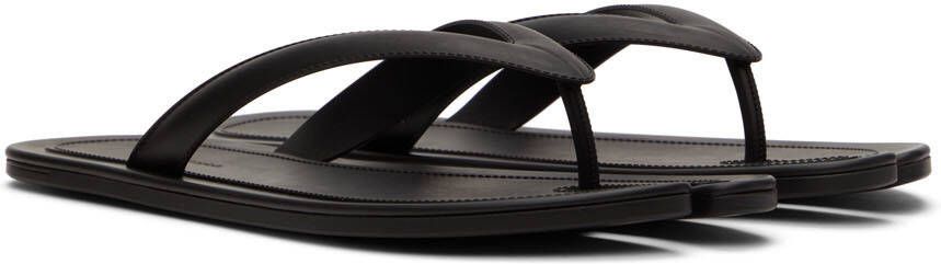 Maison Margiela Black Rubber Sandals