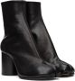 Maison Margiela Black Vintage Mid Heel Tabi Boots - Thumbnail 5