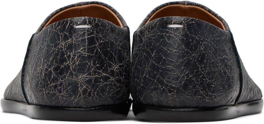 Maison Margiela Black Tabi Babouches Loafers