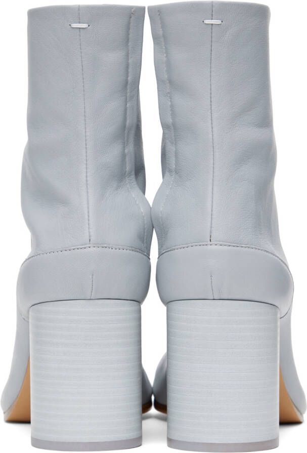 Maison Margiela Gray Tabi Ankle Boots