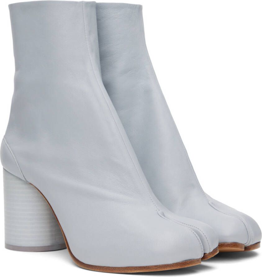 Maison Margiela Gray Tabi Ankle Boots