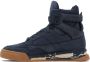 Maison Margiela Navy DDstk Sneakers - Thumbnail 3