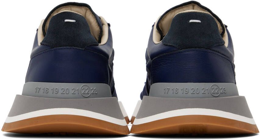 Maison Margiela Navy Evolution Running Sneakers