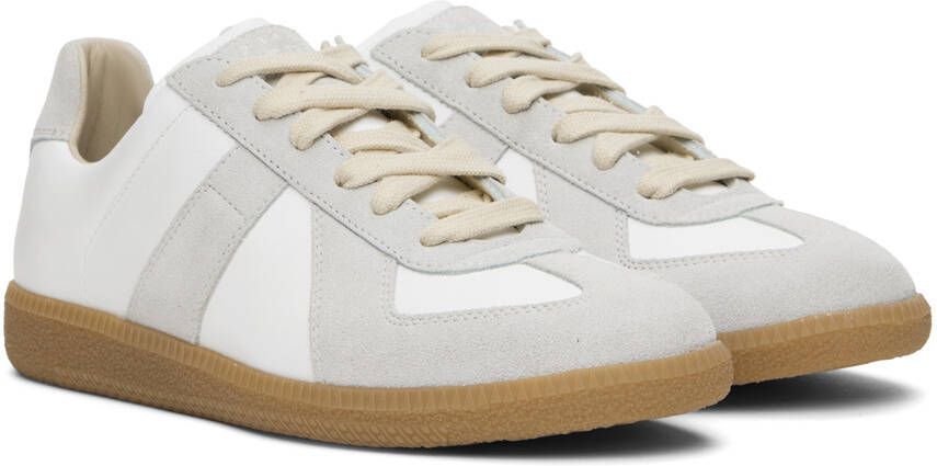 Maison Margiela Off-White & Gray Replica Sneakers
