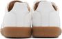 Maison Margiela Off-White & Multicolor Paint Drop Replica Sneakers - Thumbnail 4