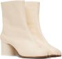 Maison Margiela Off-White Tabi Ankle Boots - Thumbnail 4