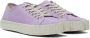 Maison Margiela Purple Tabi Sneakers - Thumbnail 4