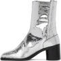 Maison Margiela Silver Broken Mirror Tabi Boots - Thumbnail 3
