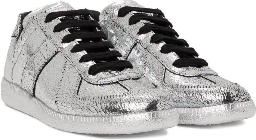 Maison Margiela Silver Replica Sneakers