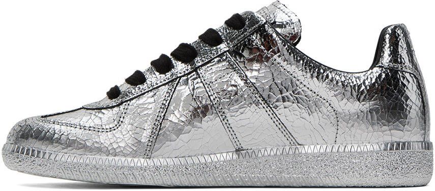 Maison Margiela Silver Replica Sneakers