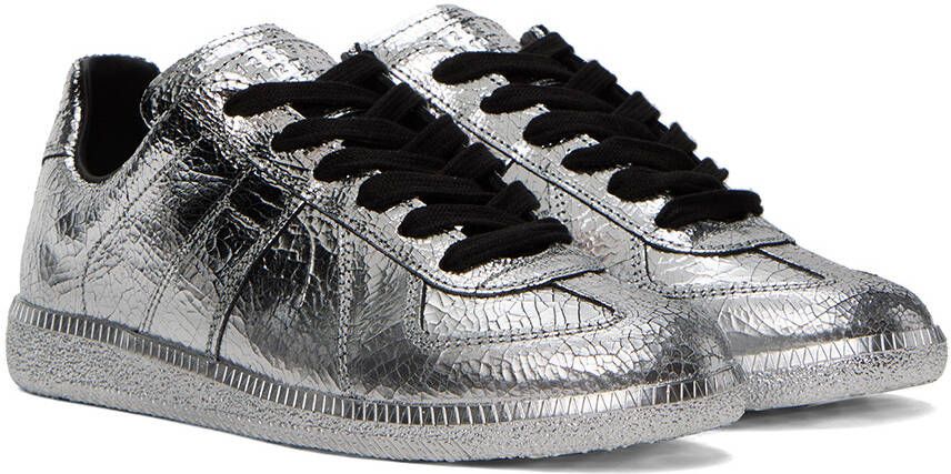 Maison Margiela Silver Replica Sneakers