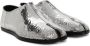 Maison Margiela Silver Tabi Mirror Loafers - Thumbnail 4