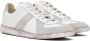 Maison Margiela Off-White & Gray Replica Sneakers - Thumbnail 7