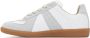 Maison Margiela White & Gray Replica Sneakers - Thumbnail 3