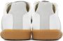 Maison Margiela Off-White & Gray Replica Sneakers - Thumbnail 6