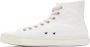 Maison Margiela White Canvas High-Top Sneakers - Thumbnail 2