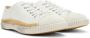 Maison Margiela White Canvas Low-Top Sneakers - Thumbnail 4