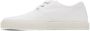 Maison Margiela White Canvas Sneakers - Thumbnail 3