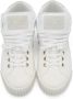 Maison Margiela White Leather Mid-Top Sneakers - Thumbnail 5