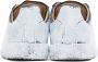 Maison Margiela Off-White Painted Replica Sneakers - Thumbnail 10