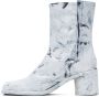 Maison Margiela White Tabi Bianchetto Boots - Thumbnail 3