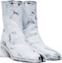 Maison Margiela White Tabi Bianchetto Boots - Thumbnail 4