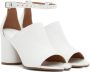 Maison Margiela White Tabi Heeled Sandals - Thumbnail 4