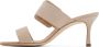 Manolo Blahnik Beige Gable Heeled Sandals - Thumbnail 3