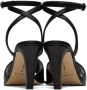 Manolo Blahnik Black Araspe Heeled Sandals - Thumbnail 2