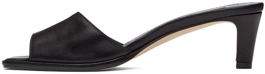 Manolo Blahnik Black Araspemu Heeled Sandals