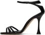 Manolo Blahnik Black Caracol Heeled Sandals - Thumbnail 3