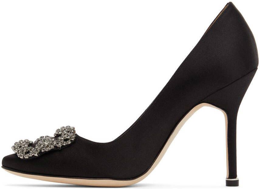 Manolo Blahnik Black Hangisi Pumps