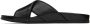 Manolo Blahnik Black Leather Chiltern Sandals - Thumbnail 3