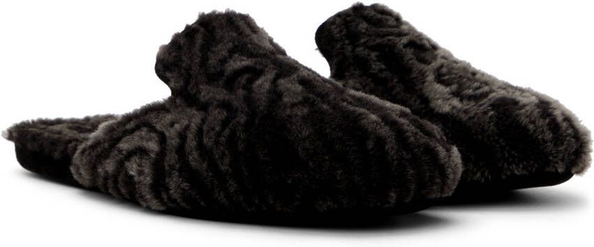 Manolo Blahnik Black Montague Loafers