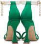 Manolo Blahnik Green Charona Heeled Sandals - Thumbnail 2