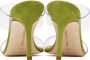 Manolo Blahnik Green Scolto Heeled Sandals - Thumbnail 2