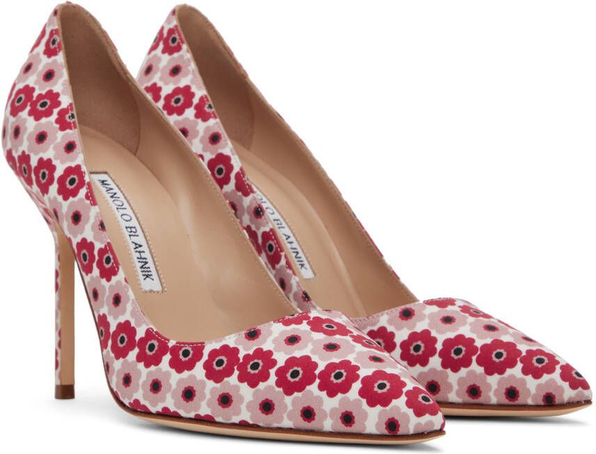 Manolo Blahnik Pink BB Pumps