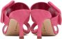 Manolo Blahnik Pink Gable Heeled Sandals - Thumbnail 2