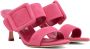 Manolo Blahnik Pink Gable Heeled Sandals - Thumbnail 4