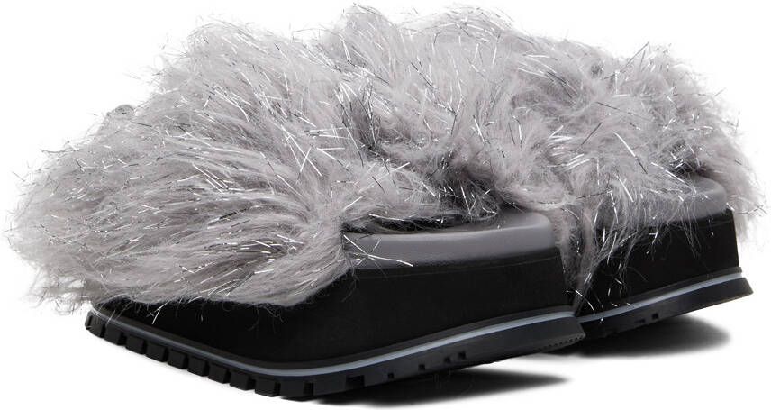 Marc Jacobs Gray 'The Creature Platform' Sandals