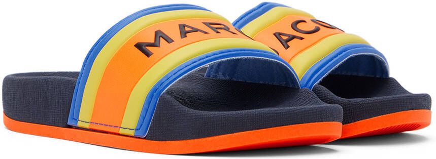 Marc Jacobs Kids Navy Rubber Sandals