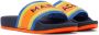 Marc Jacobs Kids Navy Rubber Sandals - Thumbnail 4