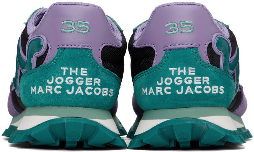 Marc Jacobs Purple & Green 'The Jogger' Sneakers